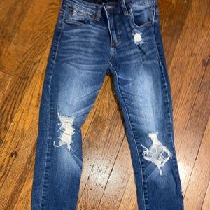 STS blue skinny ripped jeans